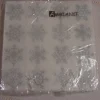 Tradera Påbörjad förpackning med 12 st servetter med julmotiv/snöstjärnor| Hobbymaterialer