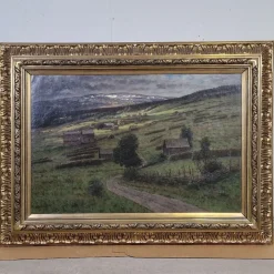 Cheap PER EKSTRÖM - Fjällmotiv, motiv från Jämtland, Åre - Oljemålning - 144 x 195 cm Malerier