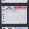 Tradera Personalfrikort 1993 samt Privatresekort 1994 och 1997> Jernbane- & Sporvogns-memorabilia