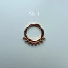 Tradera Piercingsmycke 14k solid roséguld, nr 1> Piercinger