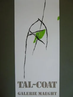 Tradera PIERRE TAL-COAT COMPOSITION i FÄRGLITOGRAFI (A44)| Grafik & Tegninger