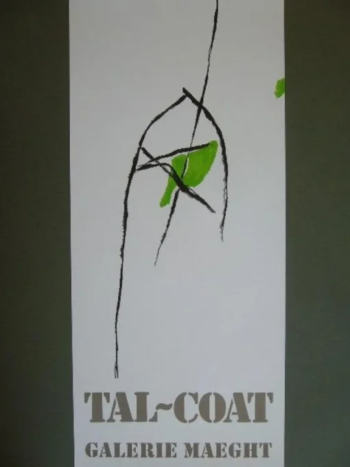 Tradera PIERRE TAL-COAT COMPOSITION i FÄRGLITOGRAFI (A44)| Grafik & Tegninger