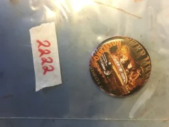 Store pin 2222 Stofmærker & Pins