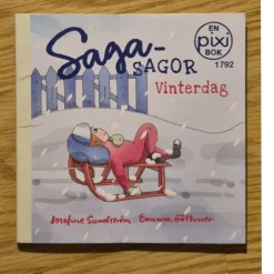 Fashion PIXI bok 1792. Saga-sagor, Vinterdag. Oanvänd! Børne- & Ungdomsbøger