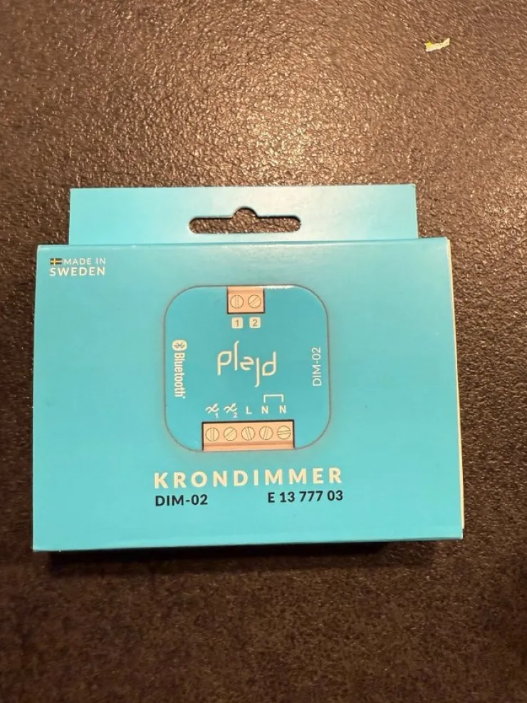 Clearance PLEJD Krondimmer DIM-02 E13 777 03 El-installation