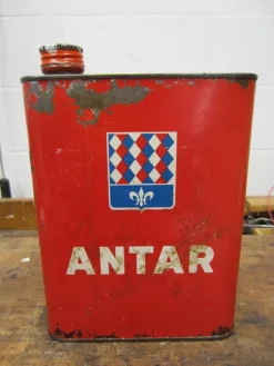 Tradera Plåtdunk / oljedunk - Antar| Bensinia
