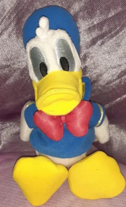 Tradera Plush Donald Duck Med armarna tillbaka| Disney