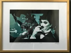 Tradera PopArt by Lord Lazze X - ’Charlie Chaplin'| Fotokunst
