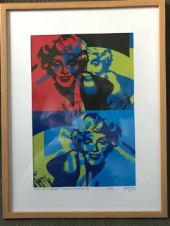 Tradera PopArt by Lord Lazze X - ’Marilyn Monroe'| Fotokunst