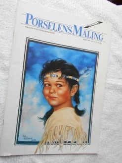 Tradera Porslinsmålning Mars nr 2 1993| Hobbymaterialer
