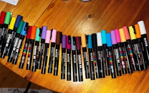 Tradera Posca pennor PC-3M 30 st| Kunstnerartikler