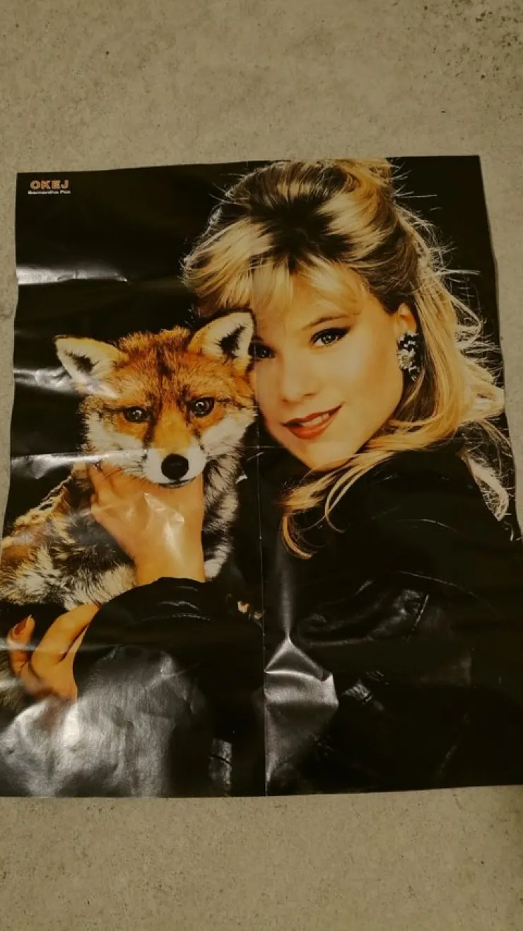 Tradera Posters/Affish Samantha Fox| Musikplakater