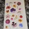 Tradera Pressade blombilder klistermärken| Scrapbøger