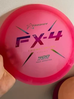 Tradera Prodigy FX-4 Fairway Driver - Rosa> Discgolf