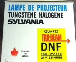 Tradera Projektorlampa Sylvania Quartz DNF 150W 21V Projektorlampa. HELT NY.| Analoge Projektorer