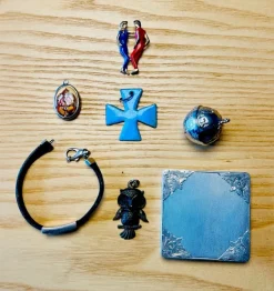 Cheap Puderdosa silver, armlänk silver, bijouterier Sølv