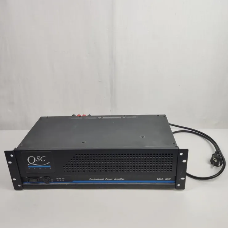 Tradera QSC USA 850 Professional Power Amplifier| Studie- & Sceneudstyr