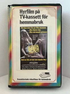 Tradera Rabid (1981) VHS Hyrfilm Regnbåge Hemvideo| Vhs-film