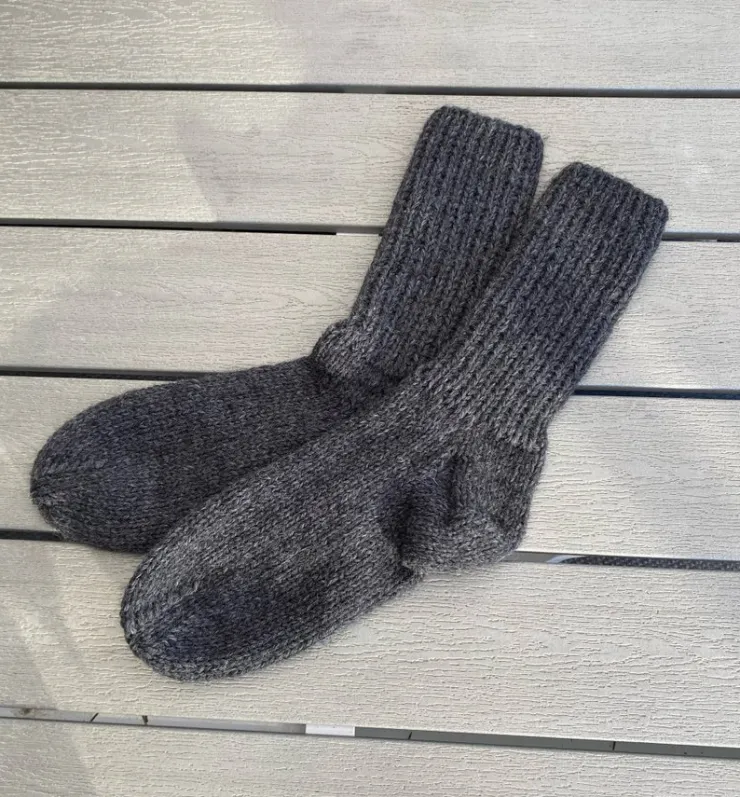 Tradera Raggsockor dam hemstickade, skönt för frusna fötter| Tøj