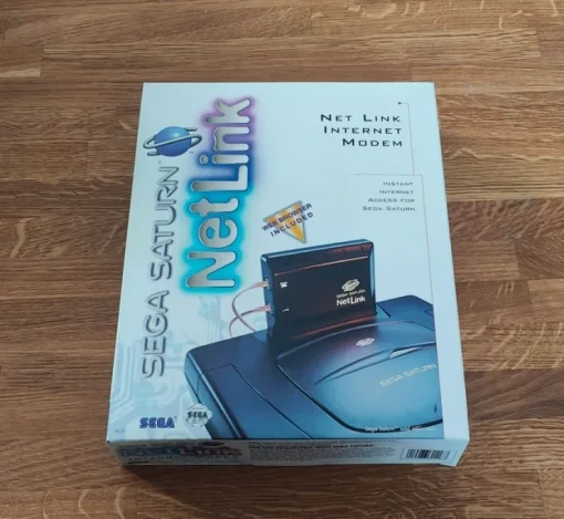 Tradera Rare! Oanvänd Sega Saturn - Netlink Modem!> Sega