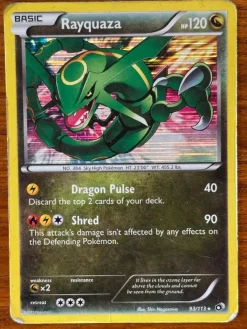Tradera Rayquaza 93/113 - Pokemon Kort> Spillekort