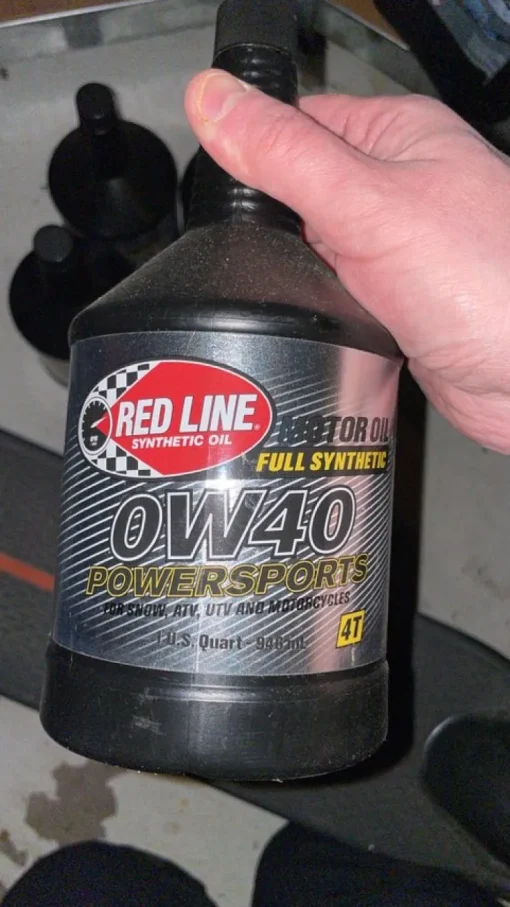 Tradera Red Line 0W40 Powersports Full Syntetisk Motorolja| Service & Reparation