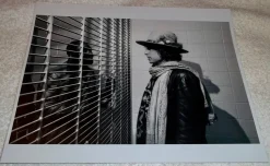 Tradera Regan Ken / Bob Dylan & R.Carter / New Jersey -75 / Foto 25,4 x 20,3 cm| Fotokunst