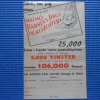 Tradera Reklam och beställningssedel Malmö Barnens dags lotteri 1943 Lyckolotteri> Lotterier & Lodsedler