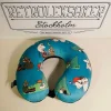 Tradera Resekudde / Nackkudde Moomin äventyr grön. Mumin / Mumintrollet. Neck Pillow| Rejsetilbehør