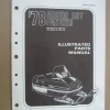 Tradera Reservdelskatalog Snöskoter ARCTIC CAT Panther 1978| Snescootere