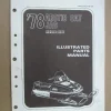 Tradera Reservdelskatalog Snöskoter ARCTIC CAT Jag 1978| Snescootere