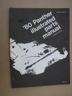 Tradera Reservdelskatalog Snöskoter ARCTIC CAT Panther 1980| Snescootere