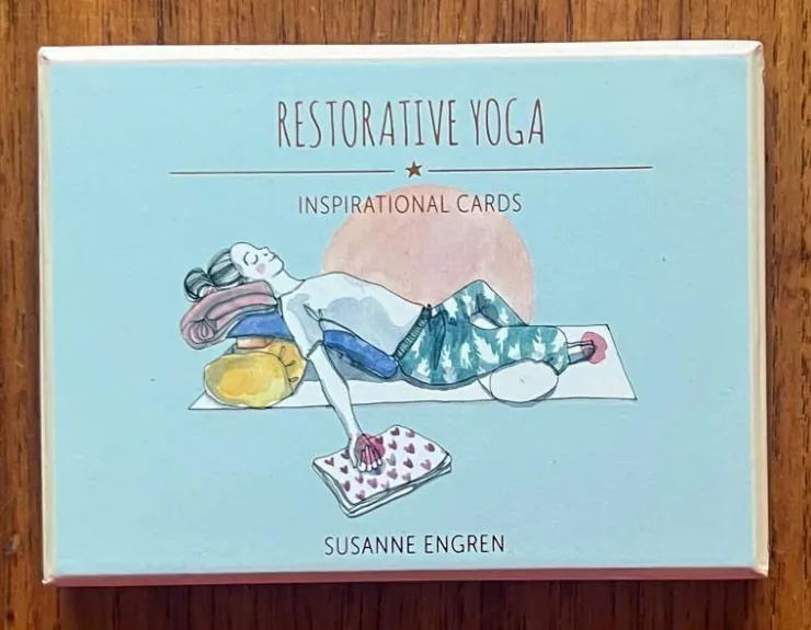 Tradera Restorative Yoga: Inspirationskort av Susanne Engren, oanvänt, nyskick> Yoga