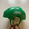 Tradera Retro ~ Grön skridskohjälm ~ JOFA ~ VM ~ Malung, Sweden.> Hockey & Skøjter
