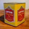 Tradera Retro - Plåtburk - Lipton Yellow Label Tea - Burk - Te - Teburk> Metalemballage