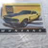 Tradera retroplåtskylt 32x40 ford mustang boss| Merchandise