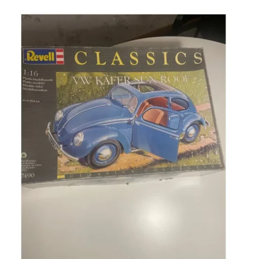 Tradera Revell VW Käfer Sunroof 1:16 Modellbyggsats| Plastik Byggesæt