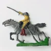 Tradera Ridande Soldat i tenn Till häst Tennsoldat Leksaker Tennfigur Figur ca 5 cm hög| Militærlegetøj