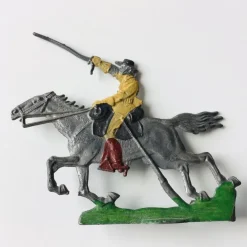 Tradera Ridande Soldat i tenn Till häst Tennsoldat Leksaker Tennfigur Figur ca 5 cm hög| Militærlegetøj