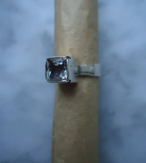 Tradera Ring – Isaac Cohen – Silver - Bergkristall - 1968> Ringe