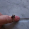 Tradera Ring Stål Inre omkrets ca 5,4 cm> Ringe