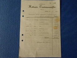 Tradera Räkning från Hultanäs lantmannaaffär till hemansägare Bistockskulle 1947> Fragtsedler & Fakturaer
