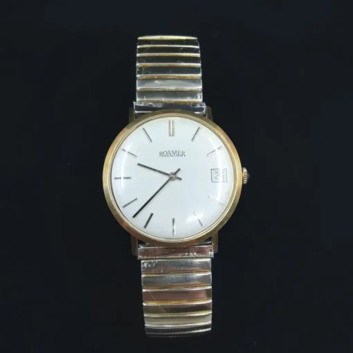 Tradera Roamer 14k Guldarmbandsur> Armbåndsure
