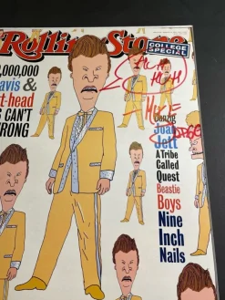Tradera Rolling Stone Magazine Signerad - Beavis & Butthead’s skapare Mike Judge| Autografer