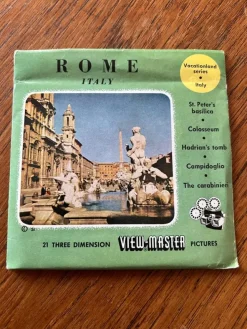 Tradera Rome, View-Master stereobilder| Miniature Optik