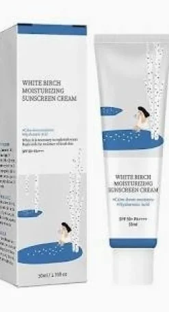 Tradera Round Lab Birch Juice Moisterizing Sunscreen - 50ml> Hudpleje