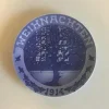 New Royal Copenhagen Juleplatte fra 1914 med Tysk indskription  Højtider