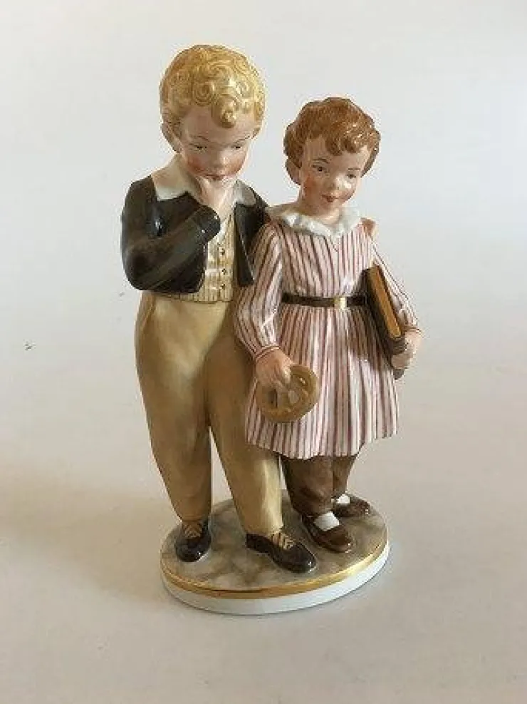 Shop Royal Copenhagen Overglasur figur af Flugten til America No 1761 Brugs- & Pyntegenstande