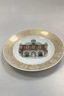 Best Sale Royal Copenhagen Platte Københavnske Prospekter Charlottenborg No 12 Øvrige Antikviteter & Design