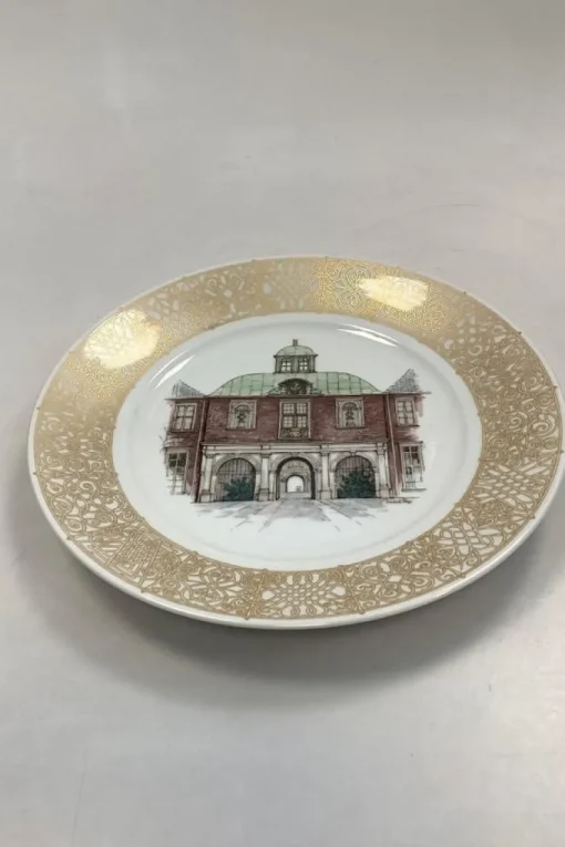 Best Sale Royal Copenhagen Platte Københavnske Prospekter Charlottenborg No 12 Øvrige Antikviteter & Design